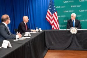 Dr. Schwartz Joins VP Pence for Roundtable Discussion